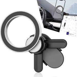 1 PC Car Phone Mount for Dashboard, Non-Destructive Installation Design, Waterproof Adjustable Stand, Universal Stable Automotive Cell Phone Holder with 2.28In Fixed Ring (Black #S)