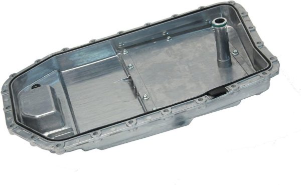 Transmission Oil Pan & Filter Kit, Aluminum Construction with replaceable filter