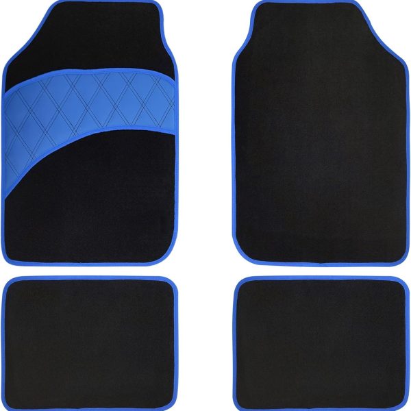 4 Pcs Car Floor Mats All Weather Universal Fit Car Mats Full Set for Car  Van & Truck