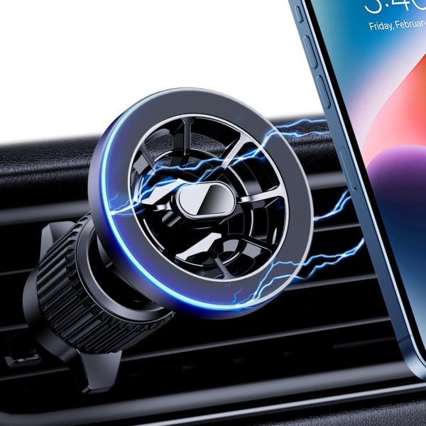 Car Mount, [Strongest Magnets][Unlimited Angles] Magnetic Phone Holder for Car Vent Cell Phone Holder Car Mount